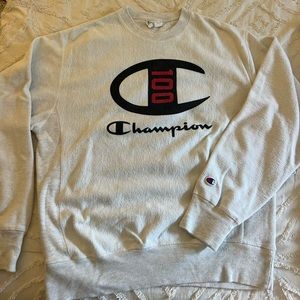 C100 Reverse Weave Crew Neck Sweatshirt